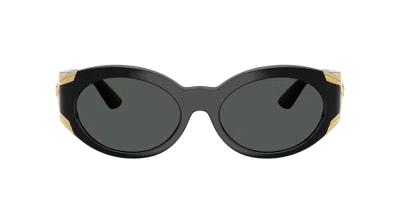 Versace Woman Sunglass Ve4503u In Black