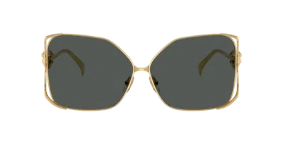 Versace Woman Sunglass Ve2288 In Gray