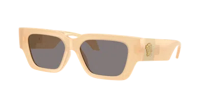 Versace Woman Sunglass Ve4497u In Yellow