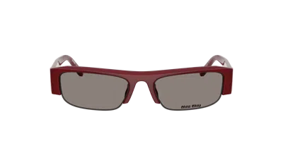 Miu Miu Woman Sunglass Mu B07sf In Gray