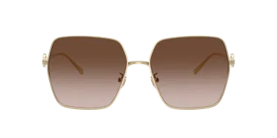 Tory Burch Woman Sunglass Ty6118d In Gold