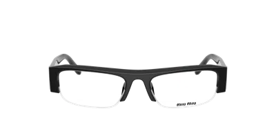 Miu Miu Rectangular Flat Mirror In Purple