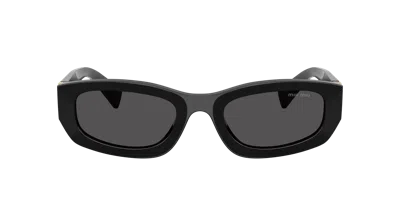 Miu Miu Woman Sunglass Mu B04sf In Black