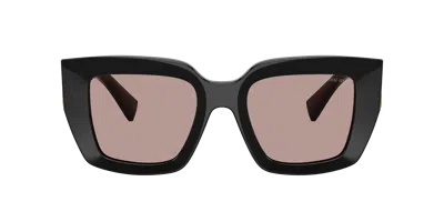 Miu Miu Woman Sunglass Mu B05sf In Black