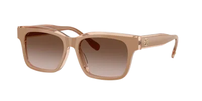 Tory Burch Woman Sunglass Ty7227d In Brown