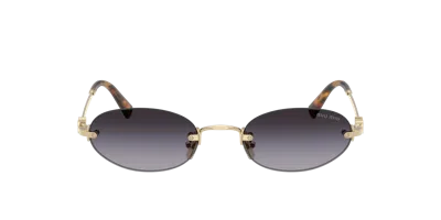 Miu Miu Woman Sunglass Mu A54s In Black