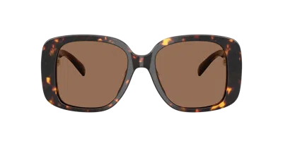 Tory Burch 53mm Gradient Square Sunglasses In Black