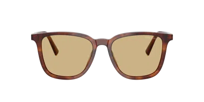 Miu Miu Tortoiseshell-pattern Sunglasses In Yellow