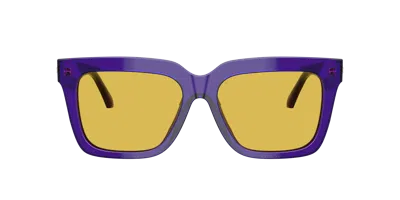 Versace Woman Sunglass Ve4498f In Yellow