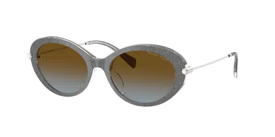 Michael Kors Woman Sunglass Mk2245u Rockaway In Gray