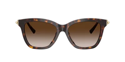 Tiffany & Co . Woman Sunglass Tf4241d In Brown
