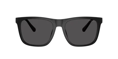 Coach Man Sunglass Hc8427u Cae78 In Black