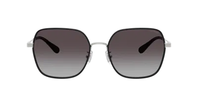 Coach Woman Sunglass Hc7180d Cae93 In Black