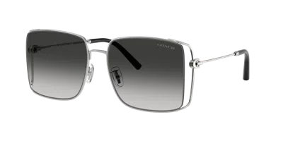 Coach Woman Sunglass Hc7174d Cw429 In Gray