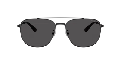Coach Man Sunglass Hc7172 Cw404 In Black