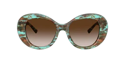 Tiffany & Co . Woman Sunglass Tf4228 In Blue