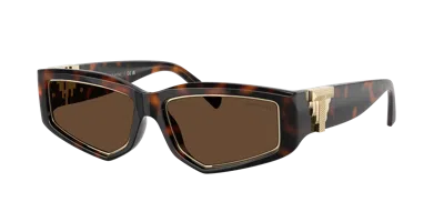 Tiffany & Co . Unisex Sunglass Tf4234u In Brown