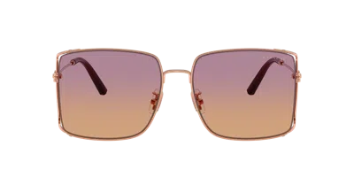 Coach Woman Sunglass Hc7174d Cw429 In Gold