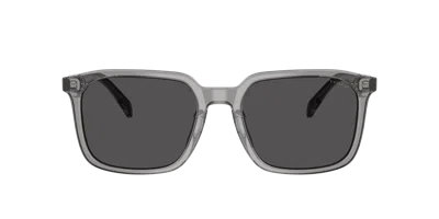 Coach Man Sunglass Hc8411u Cw405 In Gray