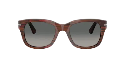 Persol Square Frame Sunglasses In Brown
