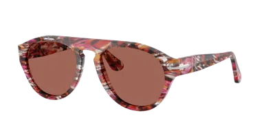 Persol Unisex Sunglass Po3370s In Brown