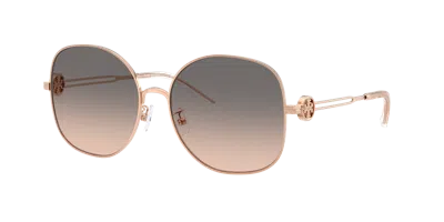 Tory Burch Woman Sunglass Ty6112 In Gold