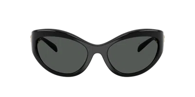 Versace Woman Sunglass Ve4485 In Black