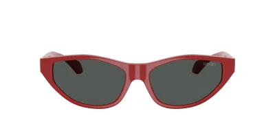 Versace Woman Sunglass Ve4491u In Brown