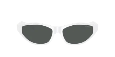 Versace Eyewear Cat-eye Frame Sunglasses In Black