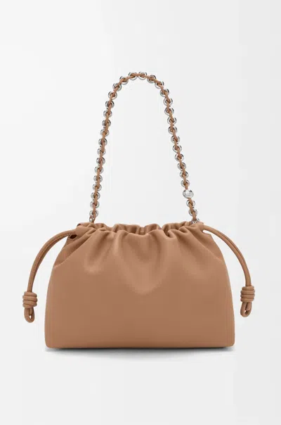 Loewe Medium Flamenco Purse Shoulder Bag In Brown
