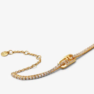 Fendi Olock Bracelet In Gold