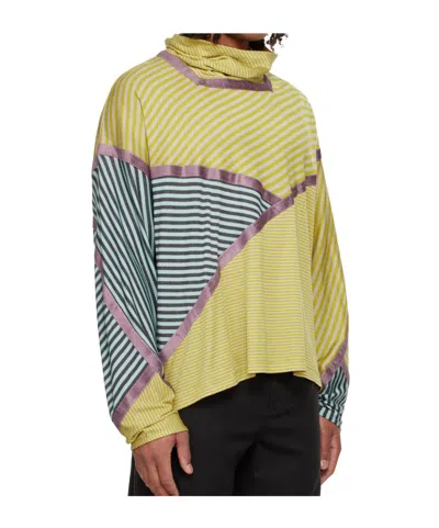 Kiko Kostadinov Colorblock Sweater In Multi