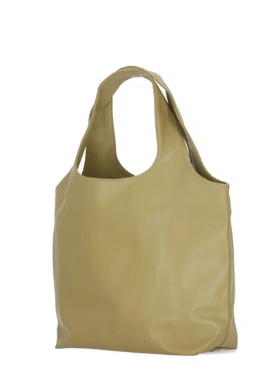 Apc Ninon Shopping Bag In Green