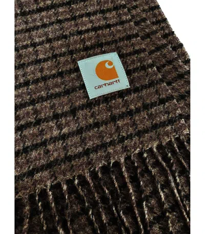 Carhartt Wip Lowis Vitola Heather Scarf In Animal Print