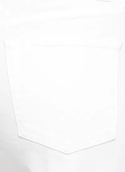 Pt Torino Cotton Jeans In White