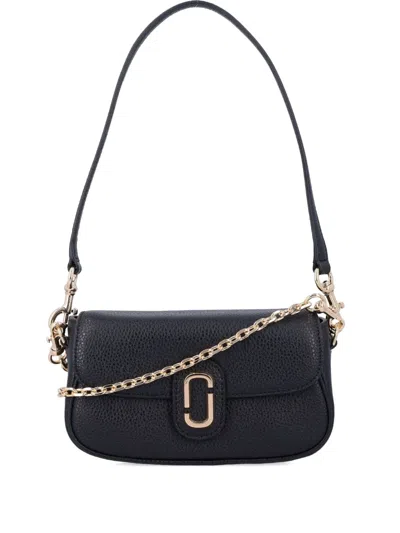 Marc Jacobs Clover Design Shoulder Bag With Chain Strap In Black