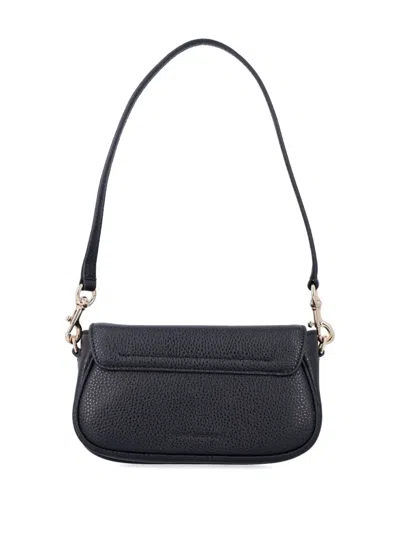 Marc Jacobs Clover Design Shoulder Bag With Chain Strap In Black