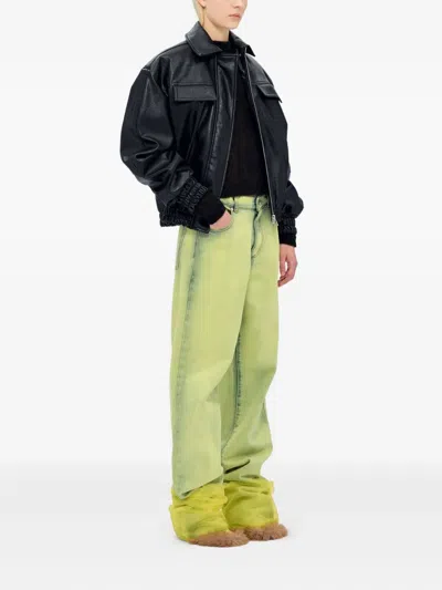 Msgm Round-neck Sweater In Black