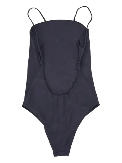 Dsquared2 Single Piece Spaghetti Straps In Black