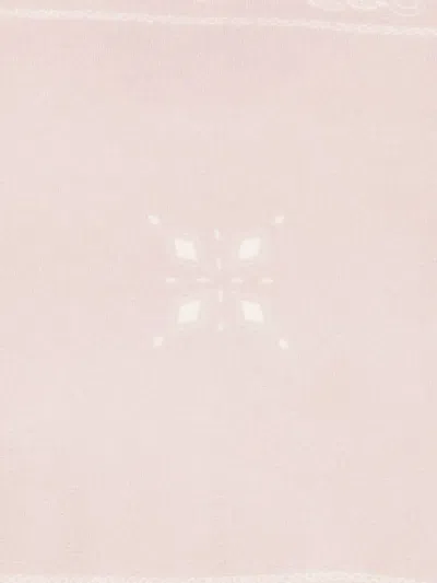 Liska Schal Mit Ausgefransten Kanten In Pink