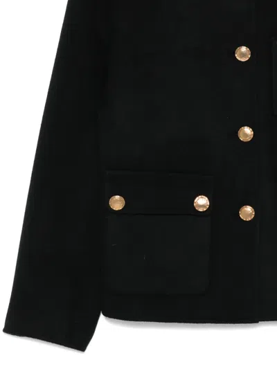 Liska Jack Jacke Mit Knopfleiste In Black