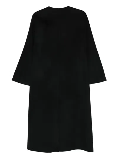 Liska Mantel Aus Kaschmirgemisch In Black