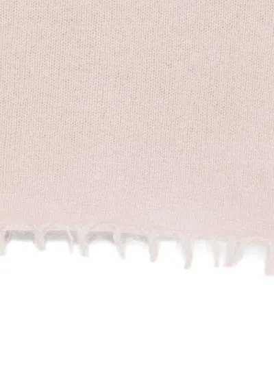 Liska Kaschmirschal Mit Ausgefransten Kanten In Pink