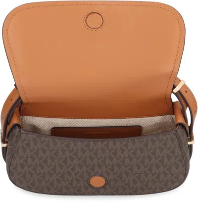 Michael Kors Borsa A Tracolla Lydia Piccola Con Logo In Brown