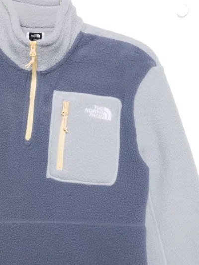 The North Face Yumiori Half Zip Jacket In Blue