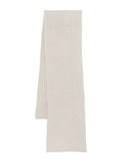 Liska Grob Gestrickter Schal In Neutral