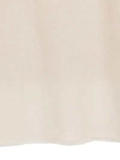 Liska Ausgefranster Schal In Neutral