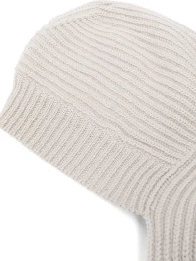 Liska Gerippter Schal Mit Kapuze In Gray