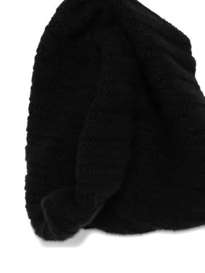 Dell'oglio Ribbed Scarf In Black