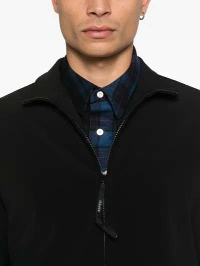 Aspesi High-neck Jacket In Black